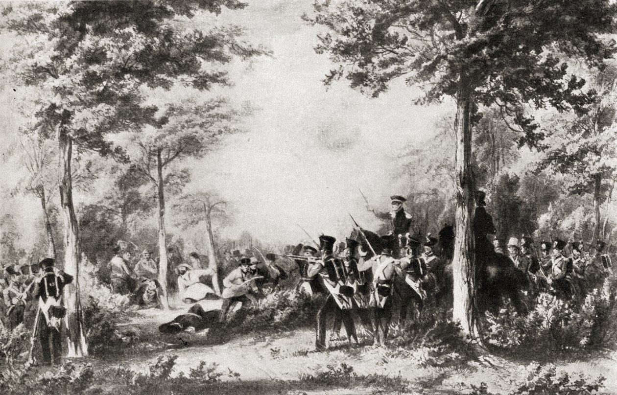 1838年博森登伍德战役 作者 英语学校