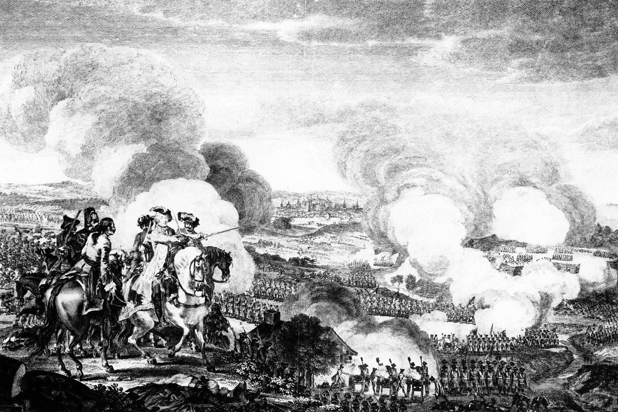 布拉格之战，于1757年5月6日战斗 作者 英语学校