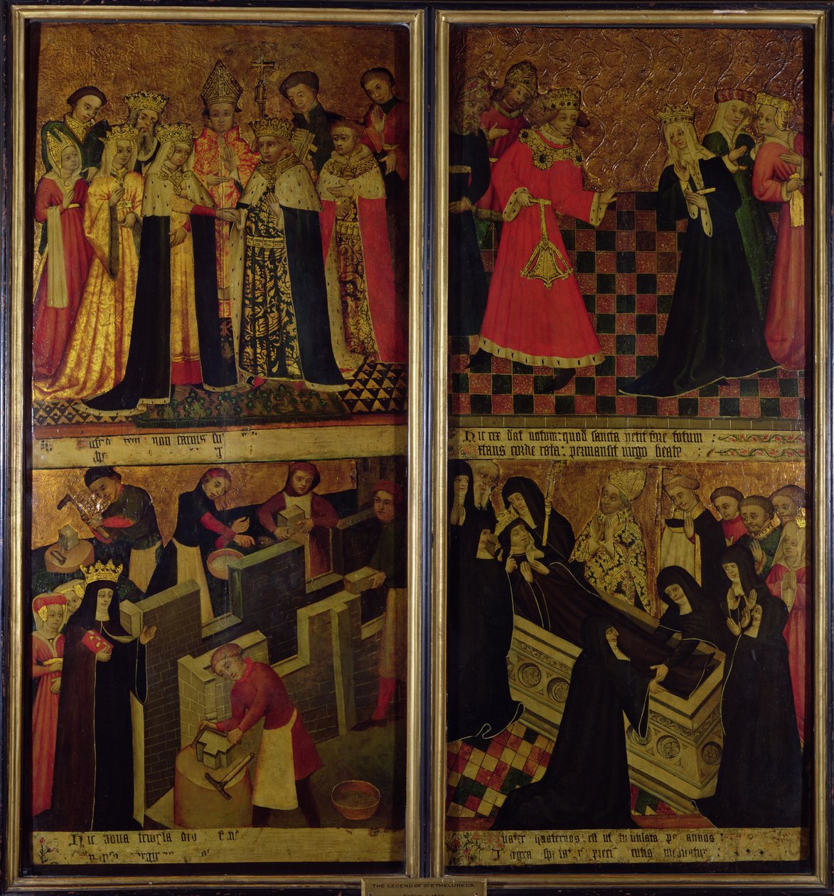圣艾特瑞达的传说，c.1425 作者 英语学校