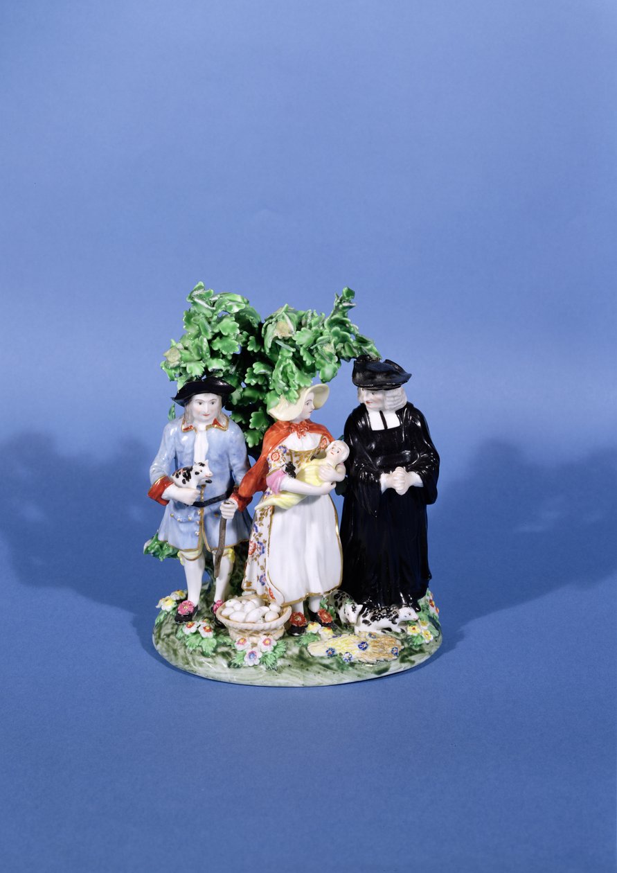 The Tithe Pig，Derby group，1775（瓷器） 作者 英语学校