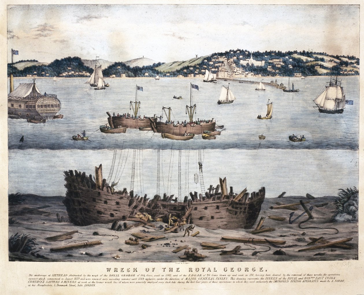 1845年皇家乔治的残骸 作者 英语学校