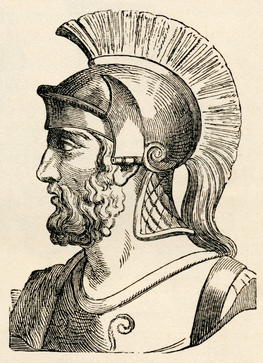 来自GT Bettany的“The World&39;s Inhabitants”的themistocles，于1888年出版 作者 英语学校