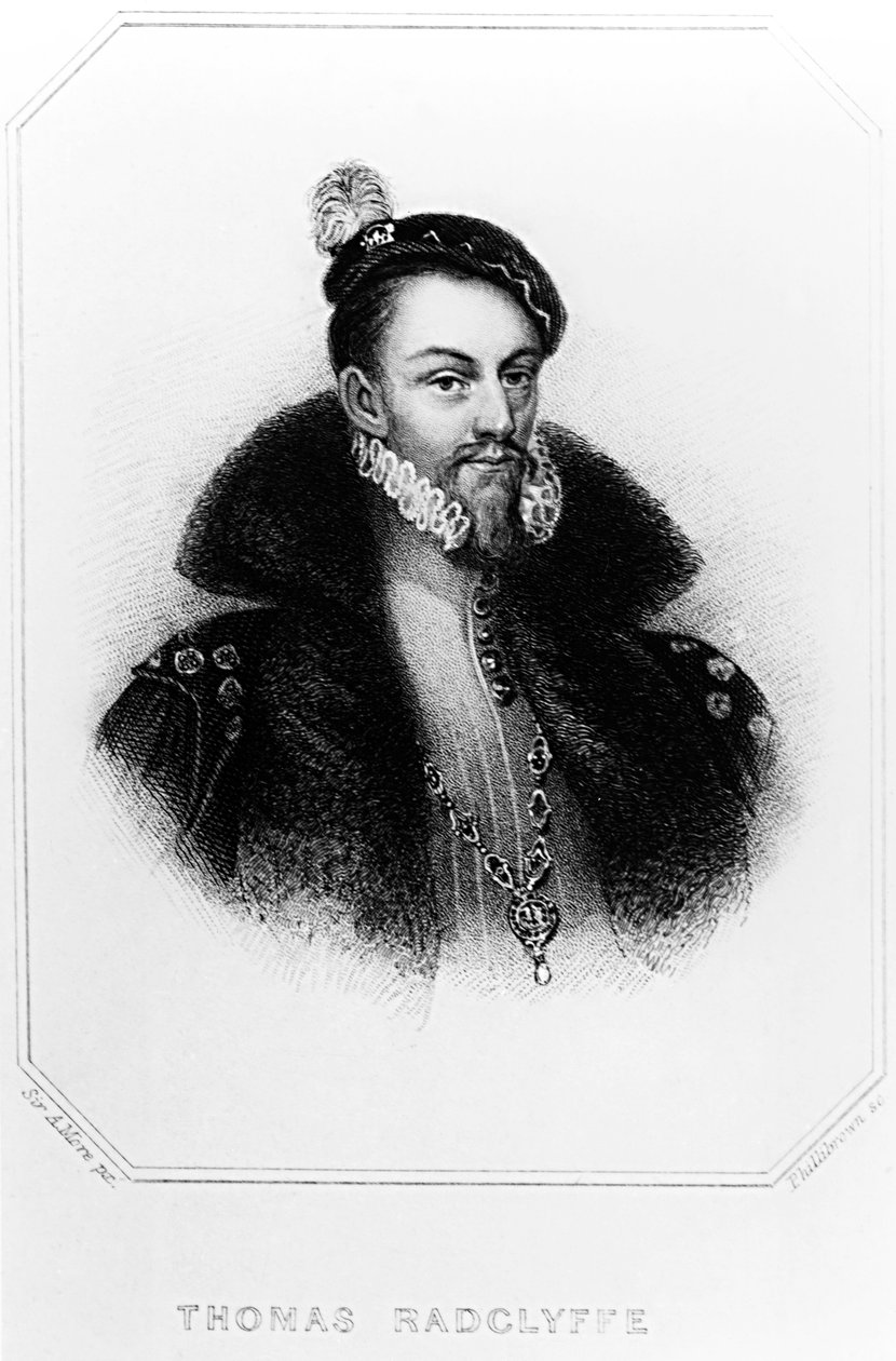 Thomas Radclyffe（c.1526-83）苏塞克斯第三伯爵 作者 英语学校