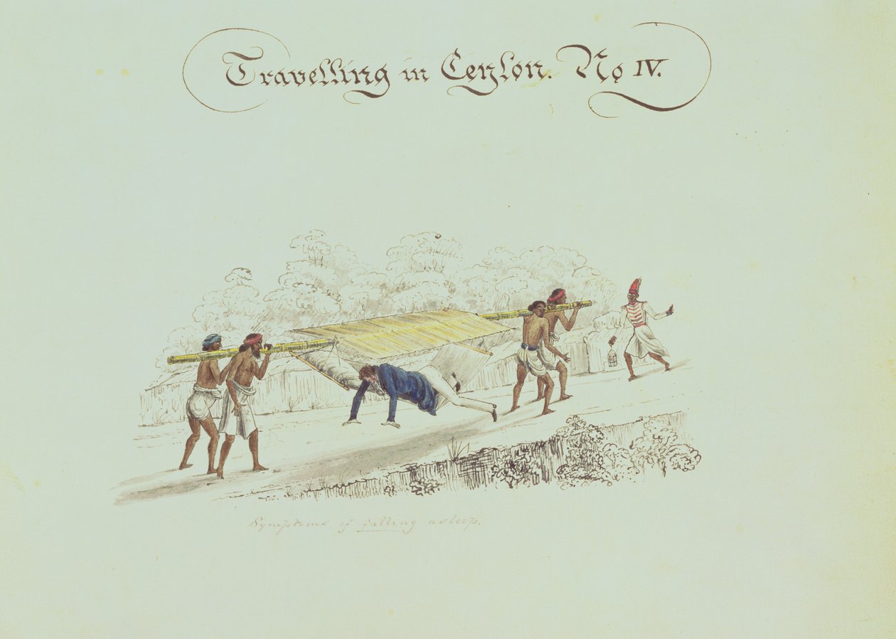 在Ceylon No.IV，1835年旅行 作者 英语学校