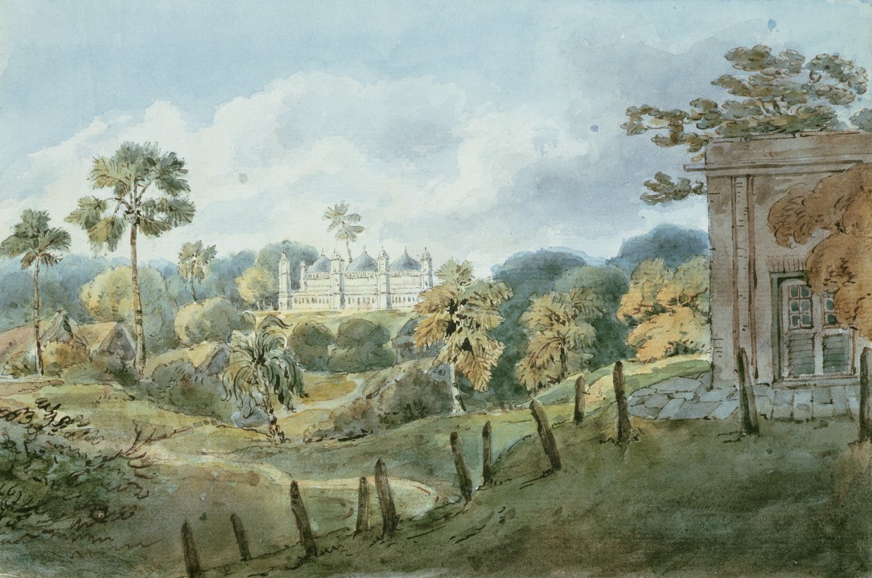 查看蒙希尔（芒格）上尉威廉姆斯平房，c.1808（wc） 作者 英语学校