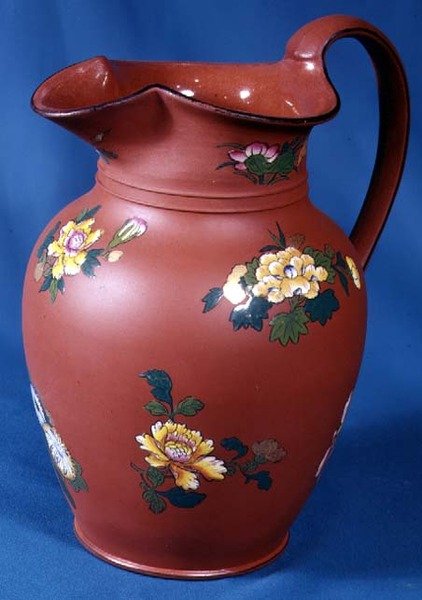 Wedgwood水壶，1840年（棕色粗陶器） 作者 英语学校