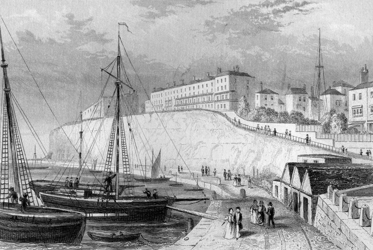 西崖，拉姆斯盖特，1830年 作者 英语学校