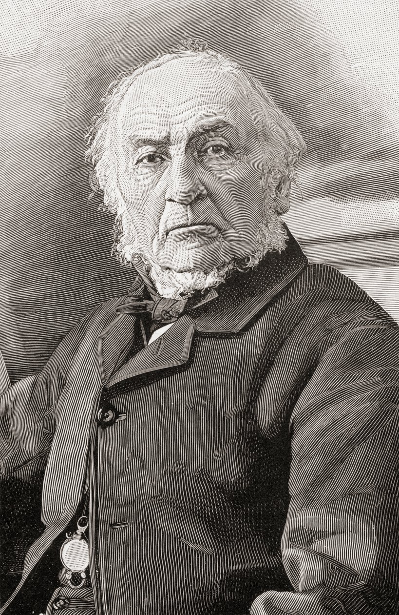 William Gladstone，来自&39;Gladstone：The Man and the Statesman&39;，作者David Williamson，于1898年出版 作者 英语学校