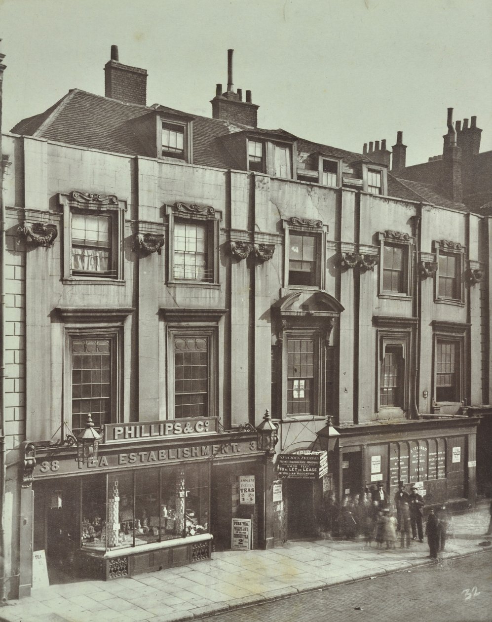 36-38 Aldersgate Street：Shaftesbury House，London，1879 作者 英国摄影师