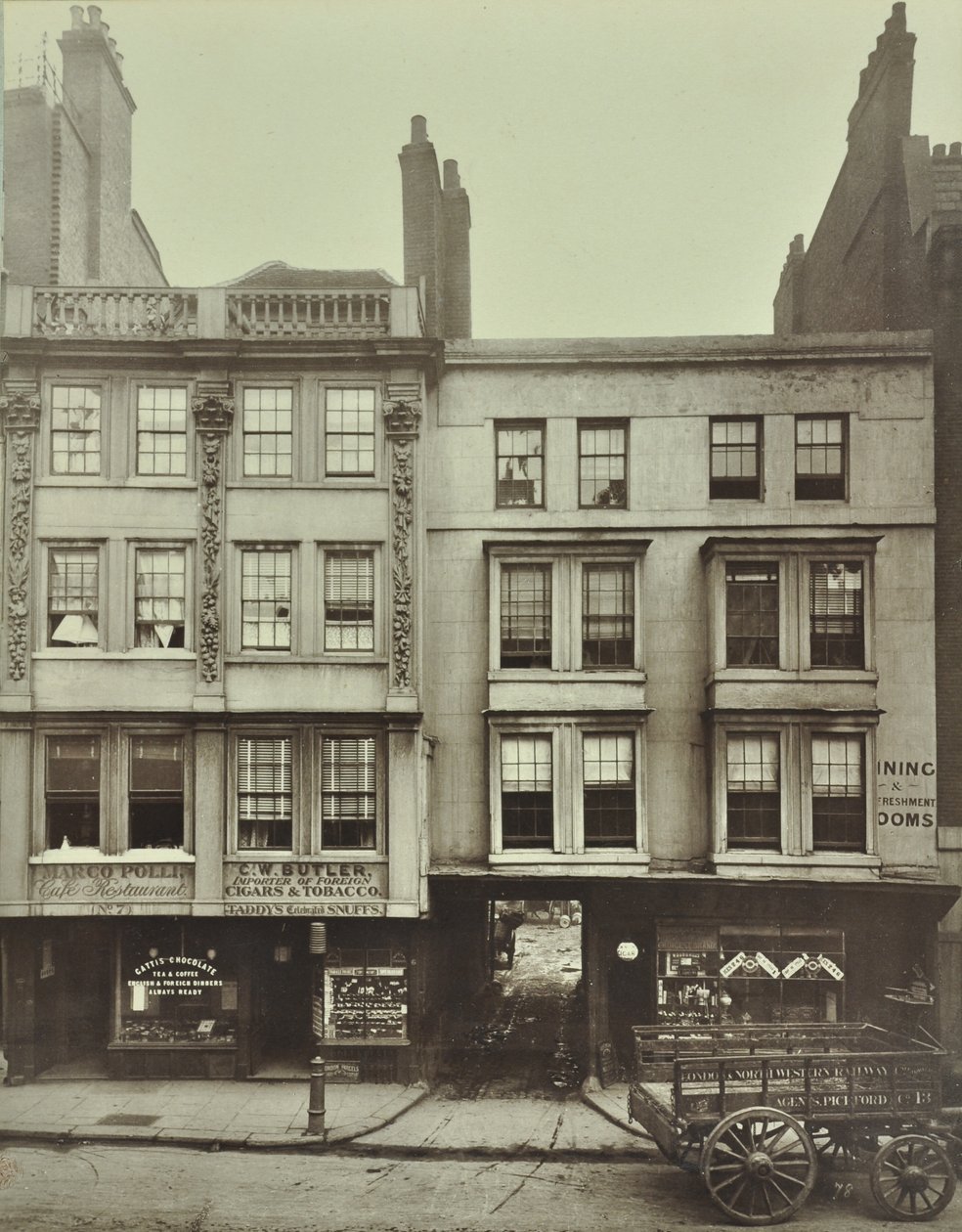 5-7 Aldgate，伦敦，1883年 作者 英国摄影师