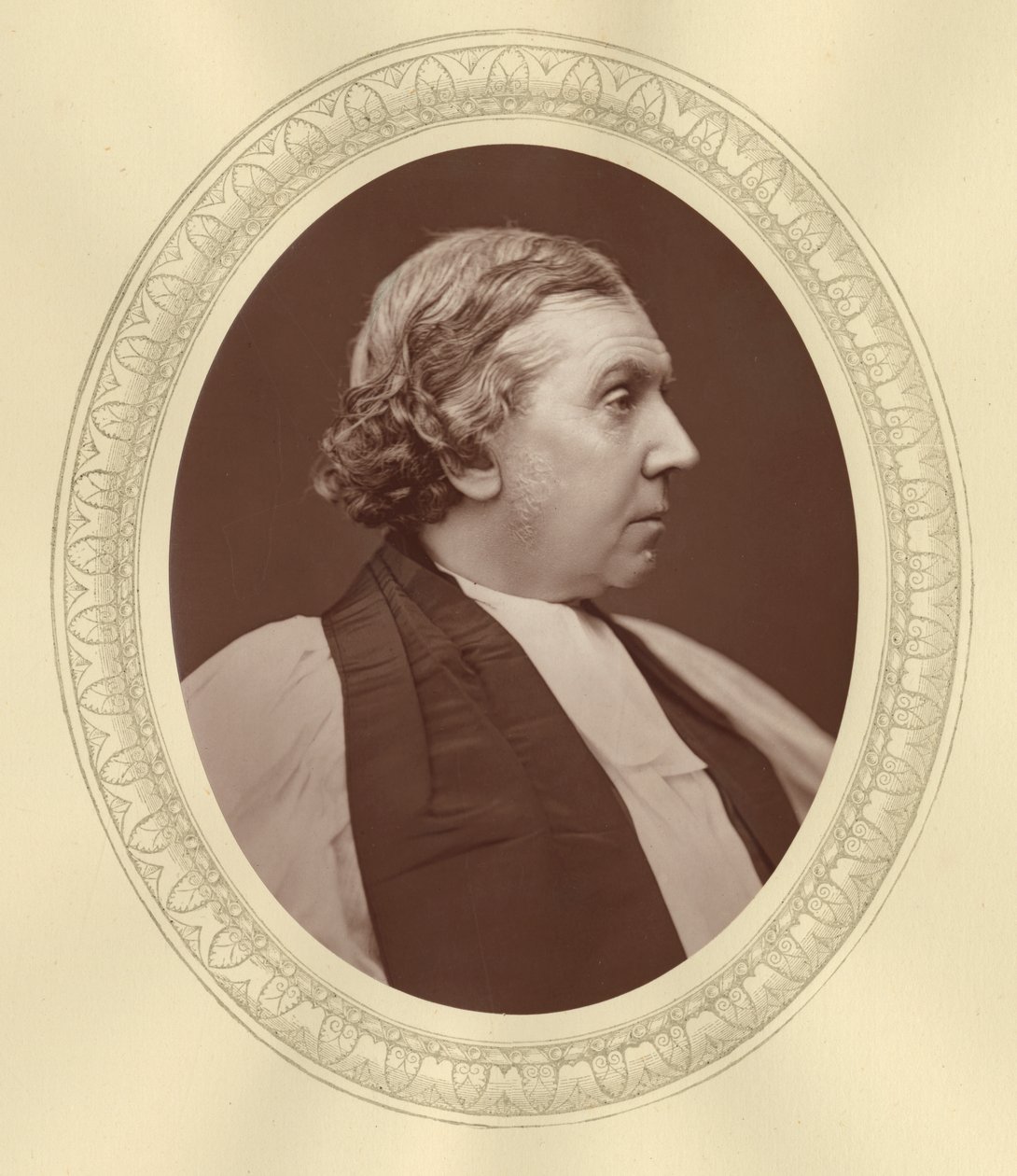 Archibald Campbell Tait，坎特伯雷大主教 作者 英国摄影师