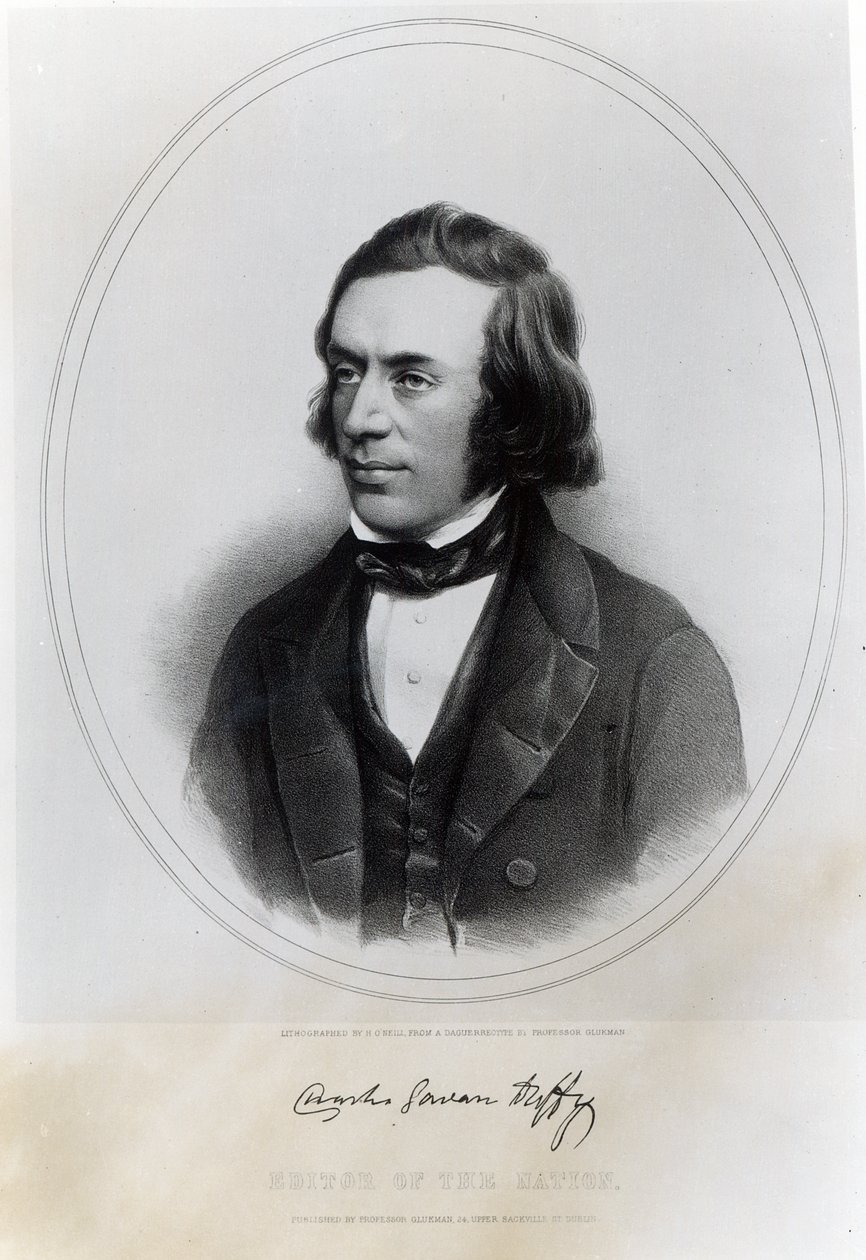 Charles Gavan Duffy，H. O&39;Neill平版印刷 作者 英国摄影师