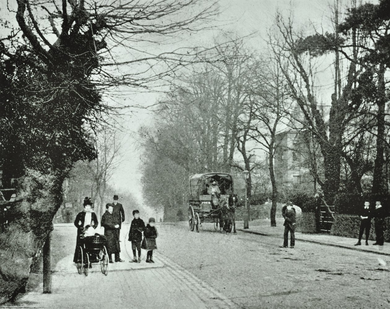 Crouch End Hill，Crouch End，1894 作者 英国摄影师