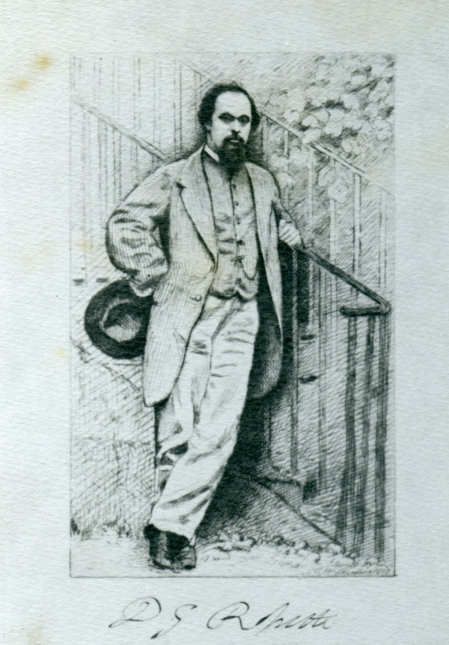 但丁·加布里埃尔·罗塞蒂（1828-82） 作者 英国摄影师