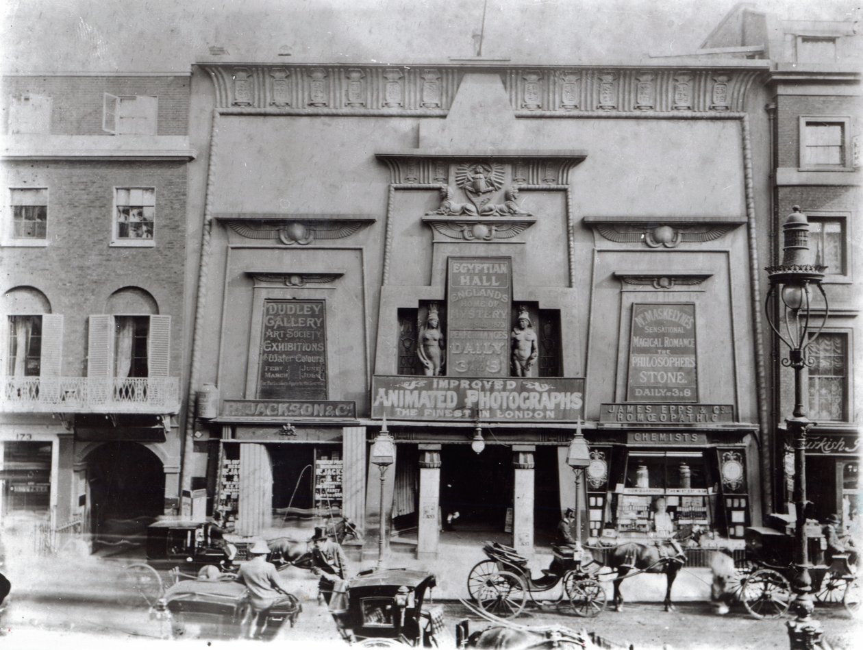 埃及大厅，皮卡迪利1895年 作者 英国摄影师