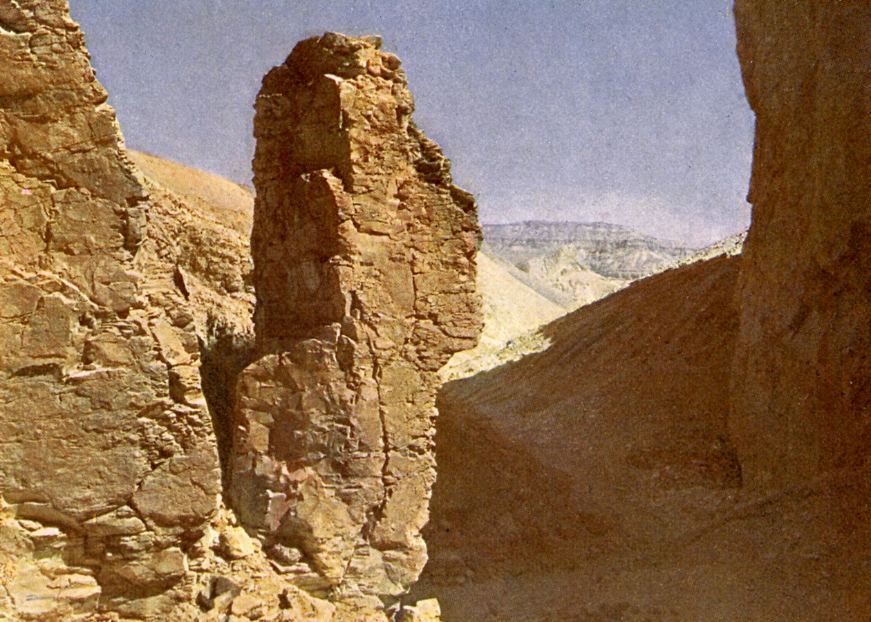 Entrance to the tomb of Seti I 作者 英国摄影师