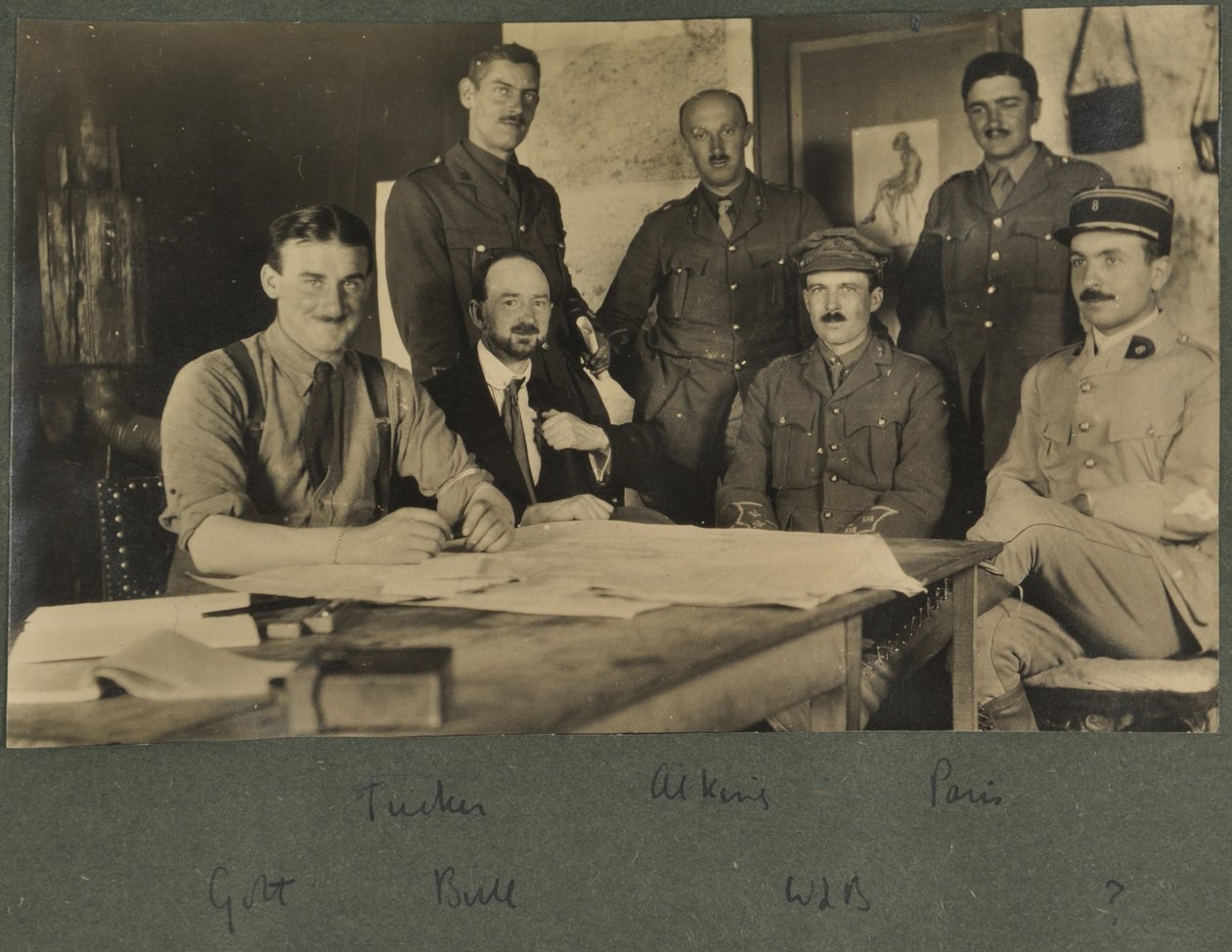 Golt，Tucker，Bull，Aikens，Bragg和Paris，c.1916 作者 英国摄影师
