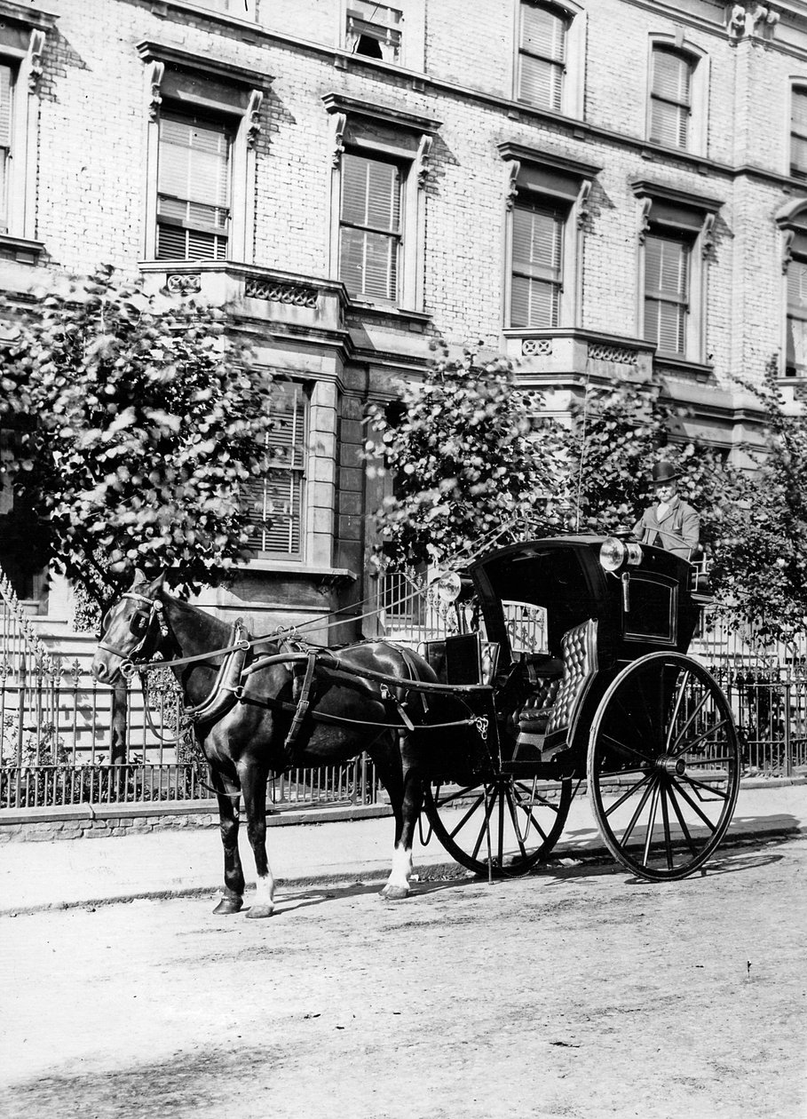 Hansom Cab 作者 英国摄影师