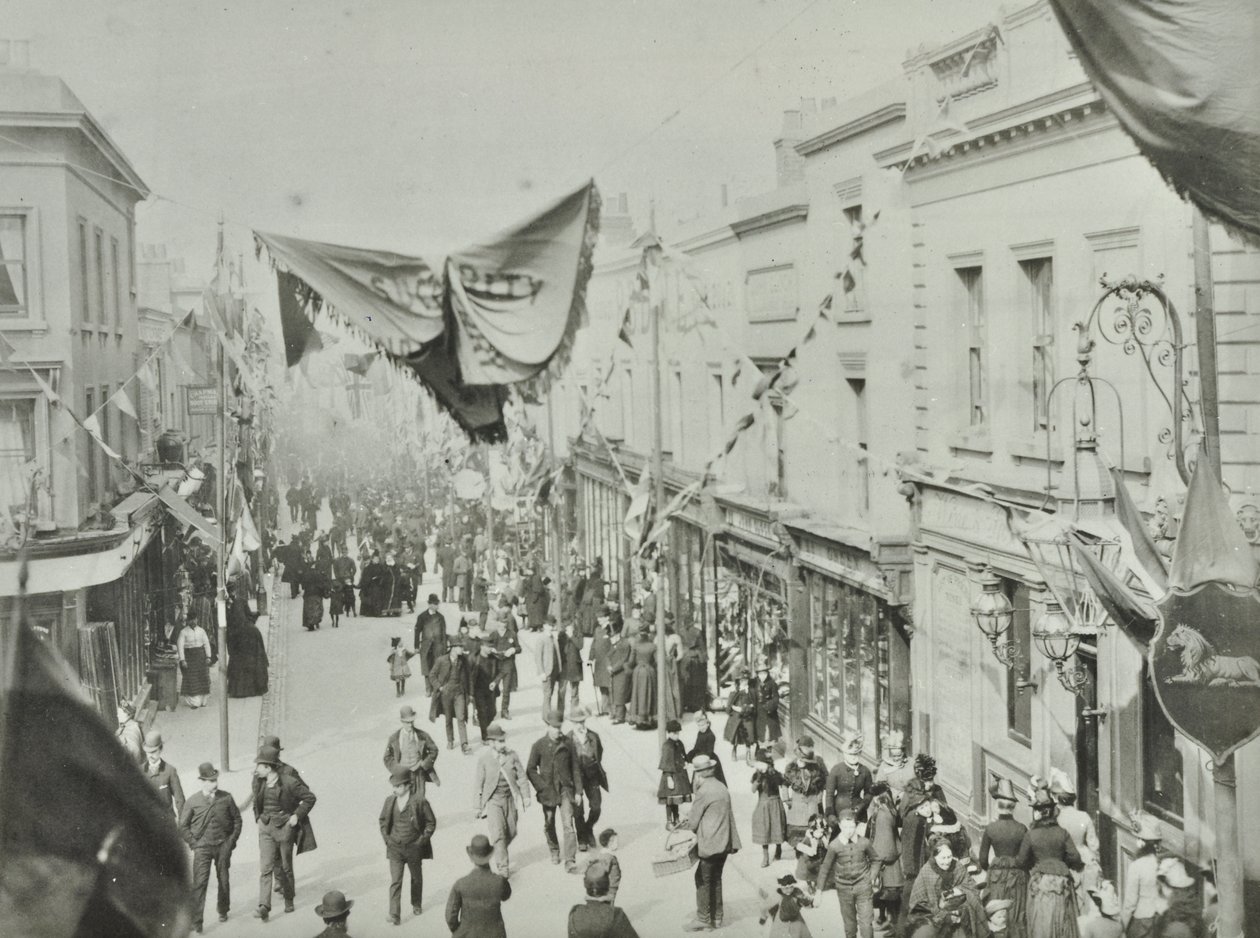 野兔街：1889年开放伍尔维奇渡轮 作者 英国摄影师