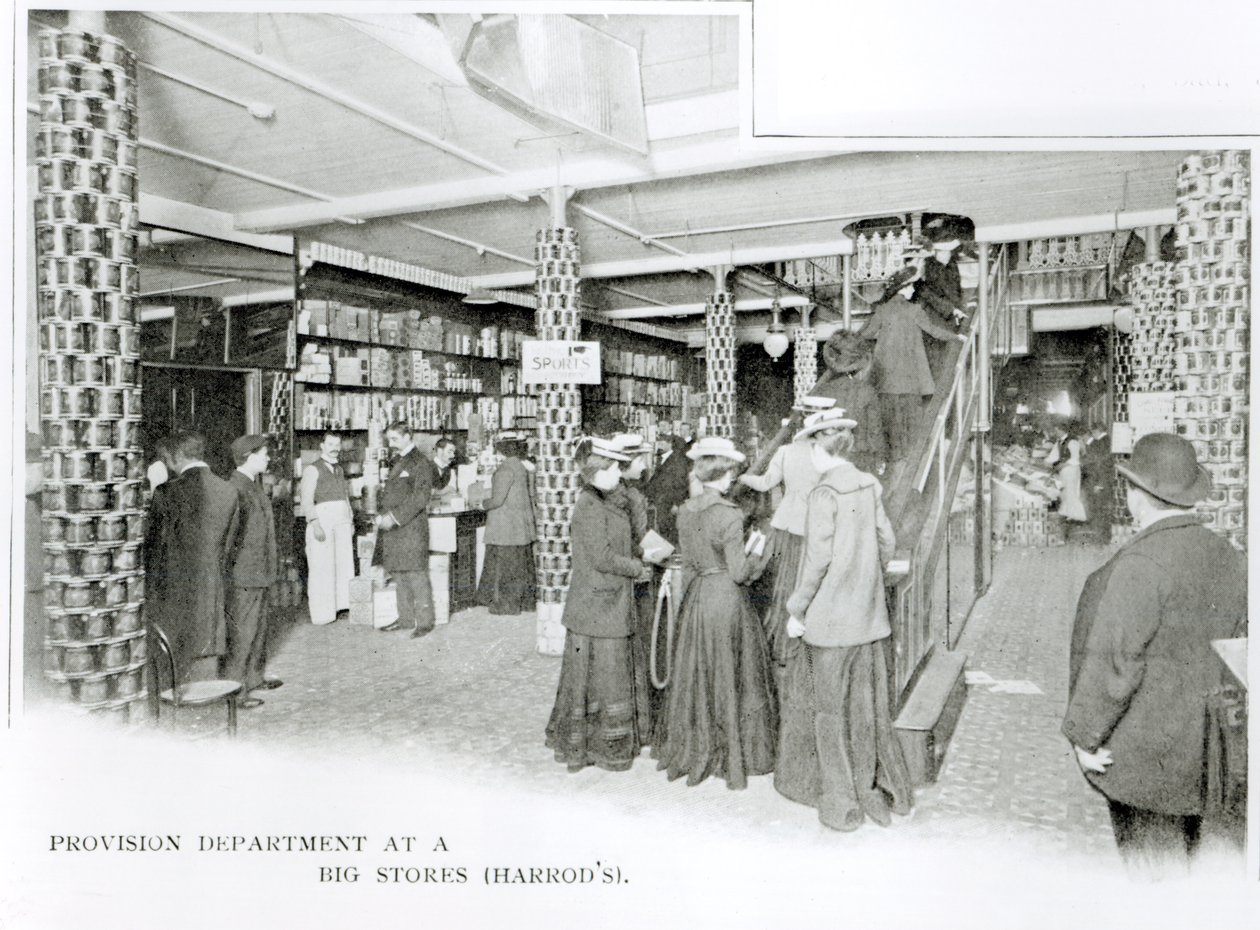 Harrods Provision Department，c.1901 作者 英国摄影师
