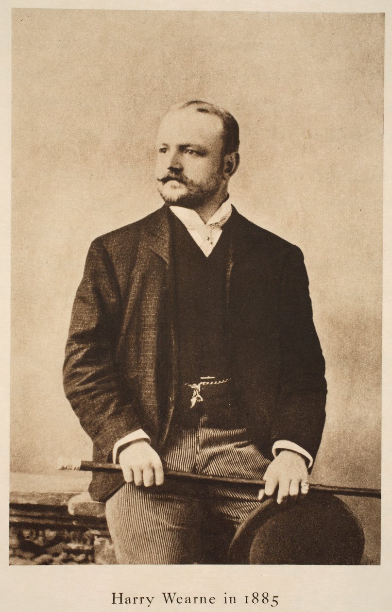 Harry Wearne于1885年（棕褐色照片） 作者 英国摄影师