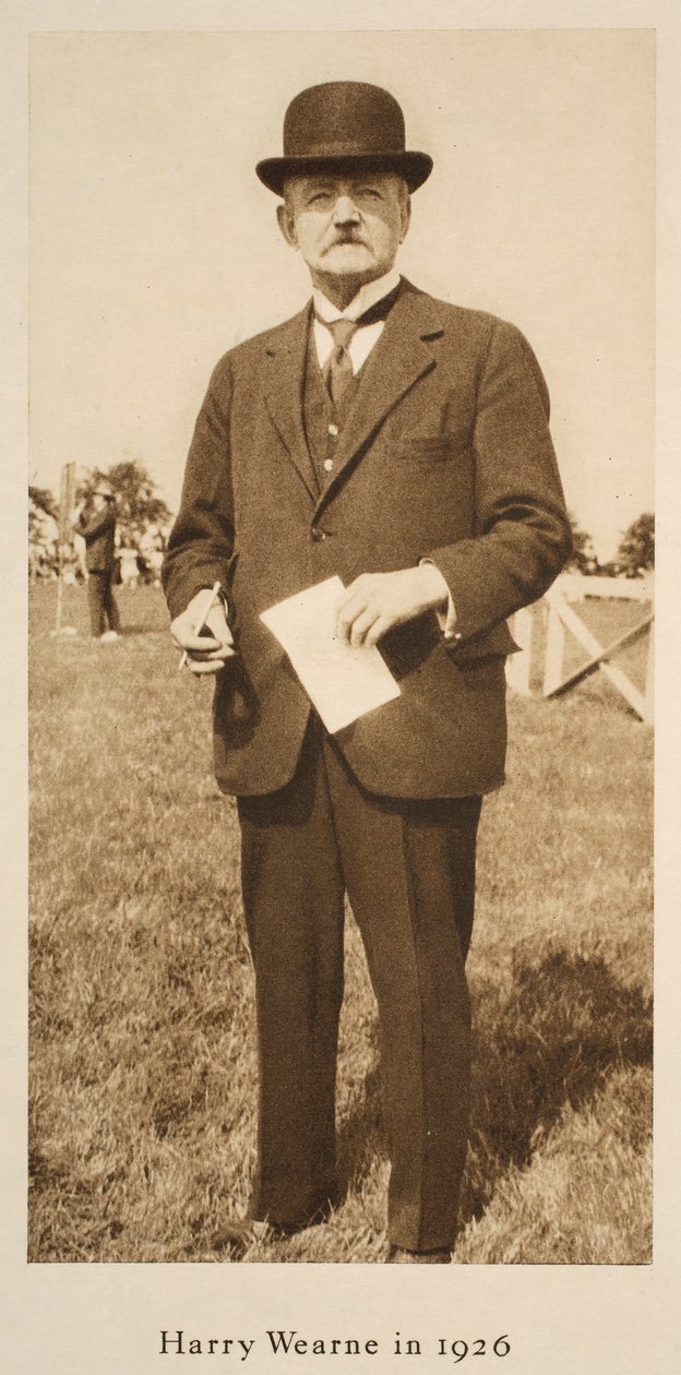 Harry Wearne于1926年（sepia照片） 作者 英国摄影师