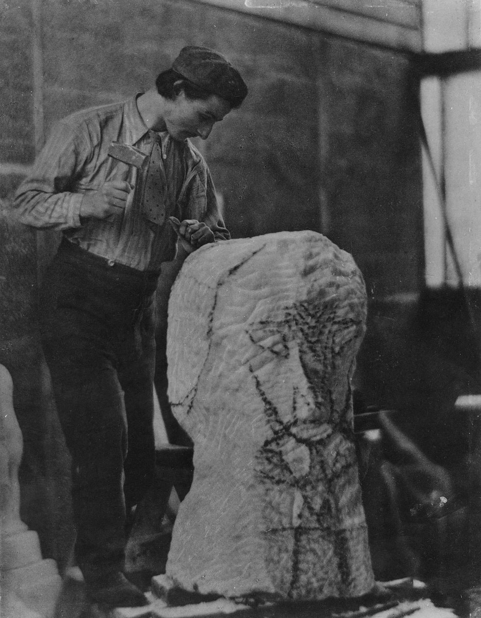 Henri Gaudier-Brzeska，c.1910 作者 英国摄影师