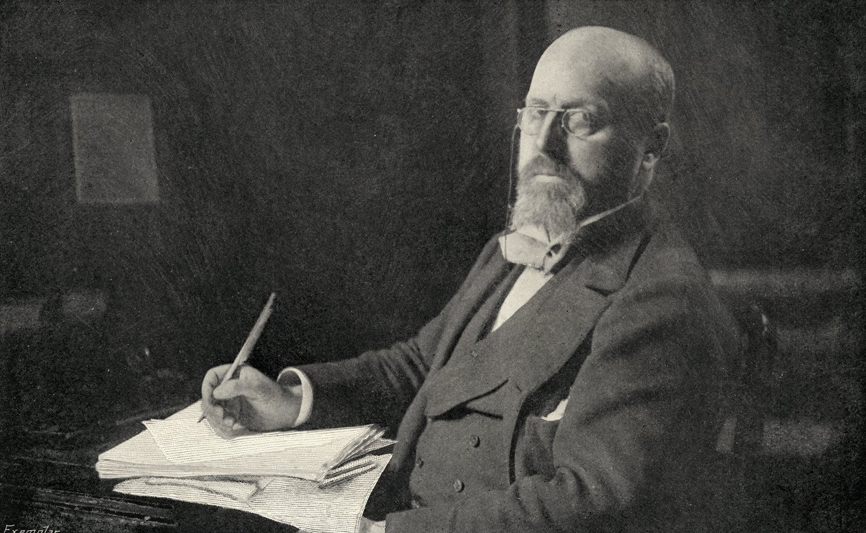 亨利詹姆斯（1843-1916）在他的研究中 作者 英国摄影师