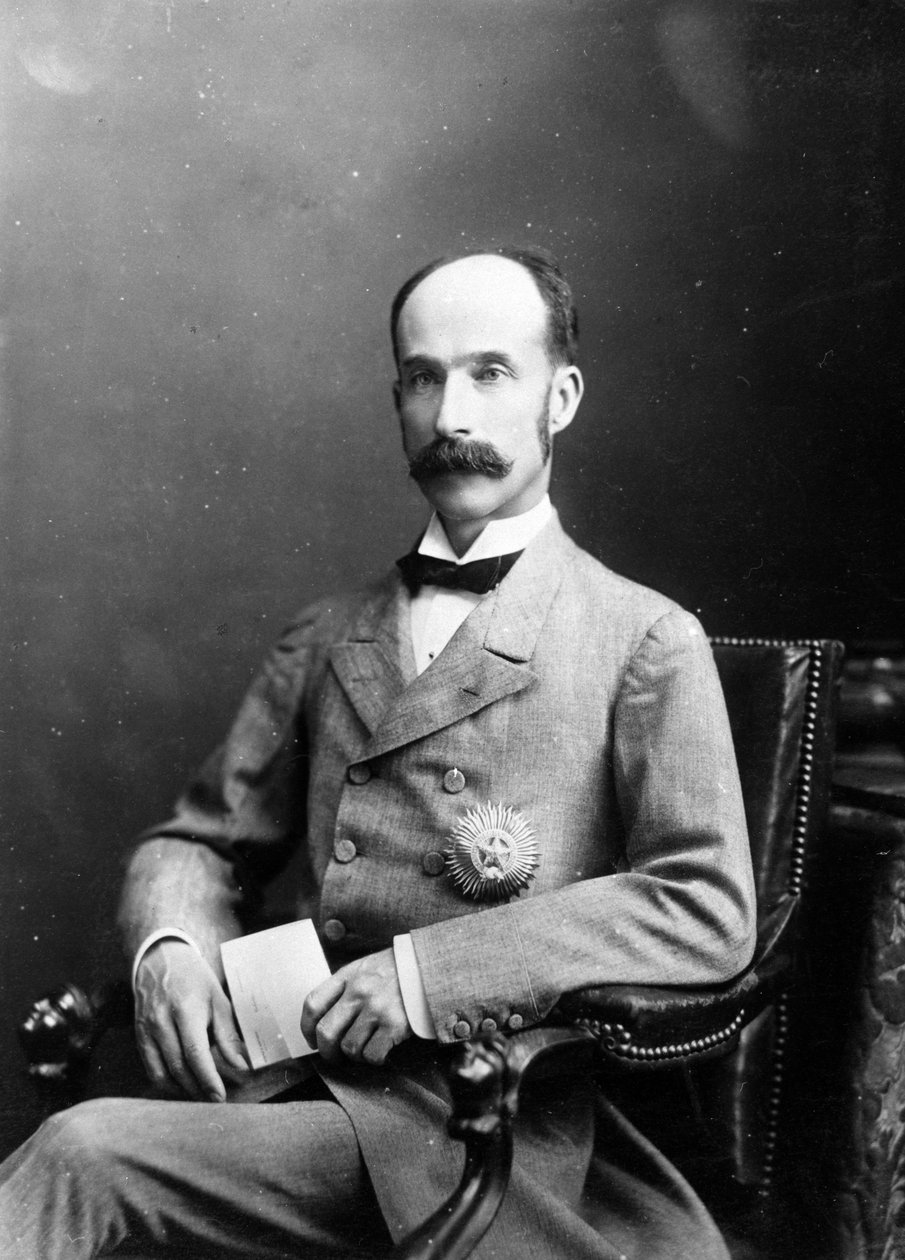 Henry Petty-Fitzmaurice，Lansdowne的第5侯爵（1845-1927），1880年代 作者 英国摄影师