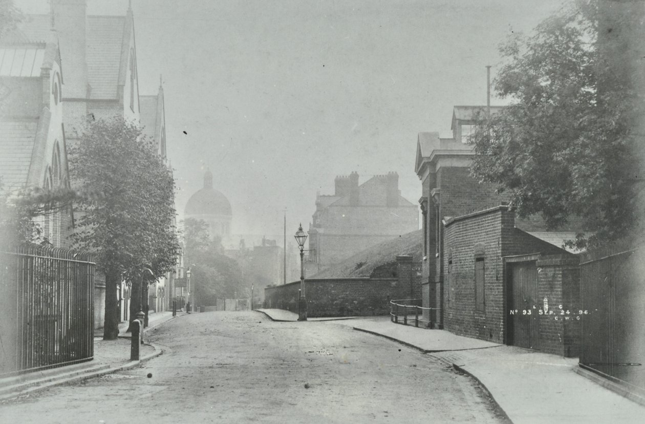 Highgate Archway：西方方法，1896年 作者 英国摄影师