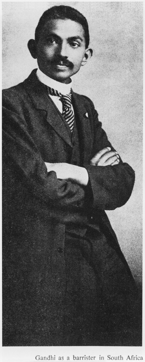 圣雄甘地（1869-1948）在南非担任大律师，1900年 作者 英国摄影师