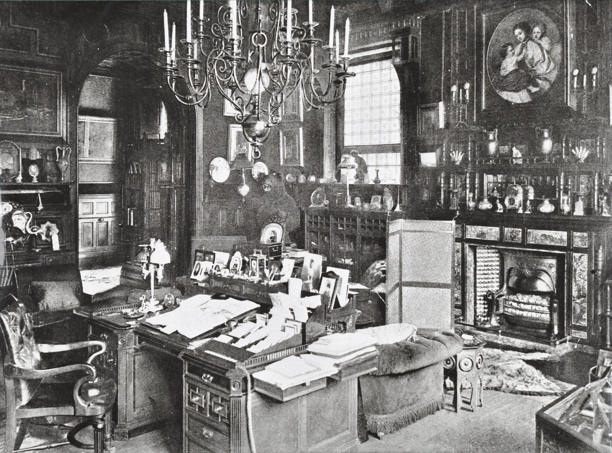 Marlborough House，Pall Mall，Westminster LB：威尔士亲王研究，1895年 作者 英国摄影师