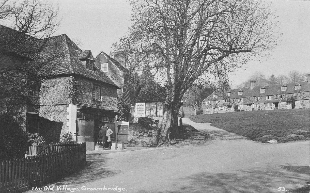老村庄，Groombridge，东萨塞克斯郡 作者 英国摄影师