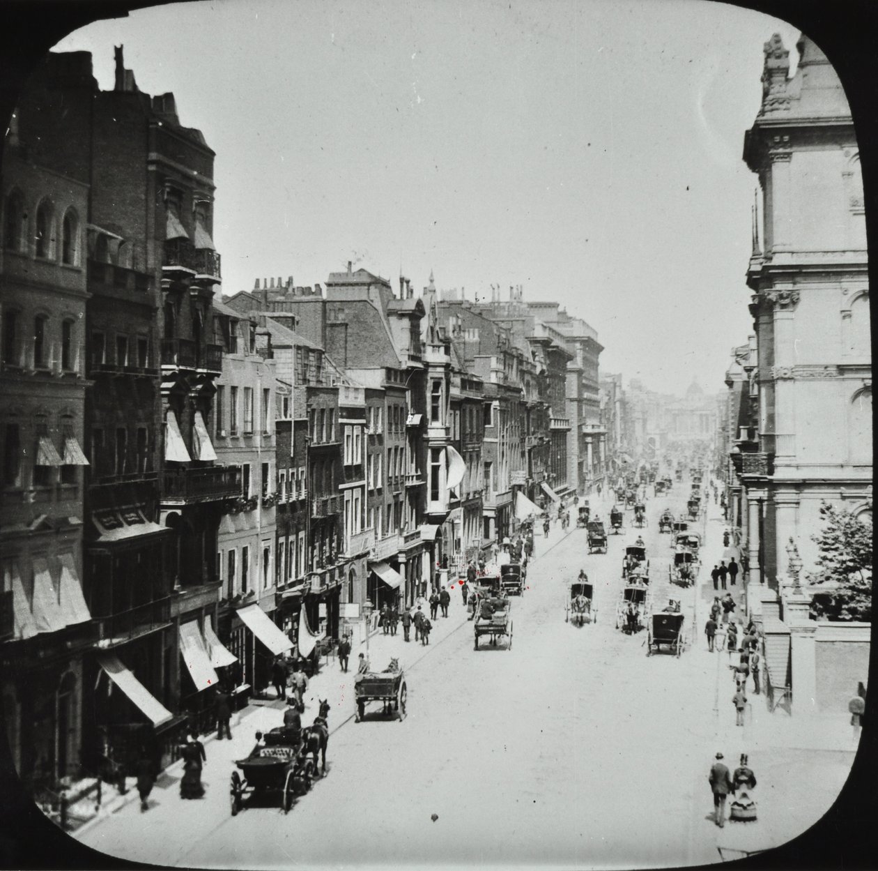 Pall Mall，Westminster LB：1895年从马尔堡路往东看 作者 英国摄影师