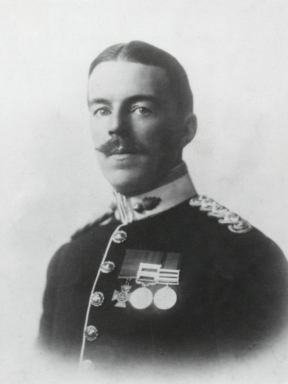 赫伯特·奥古斯丁·卡特上尉VC的肖像，1903年 作者 英国摄影师