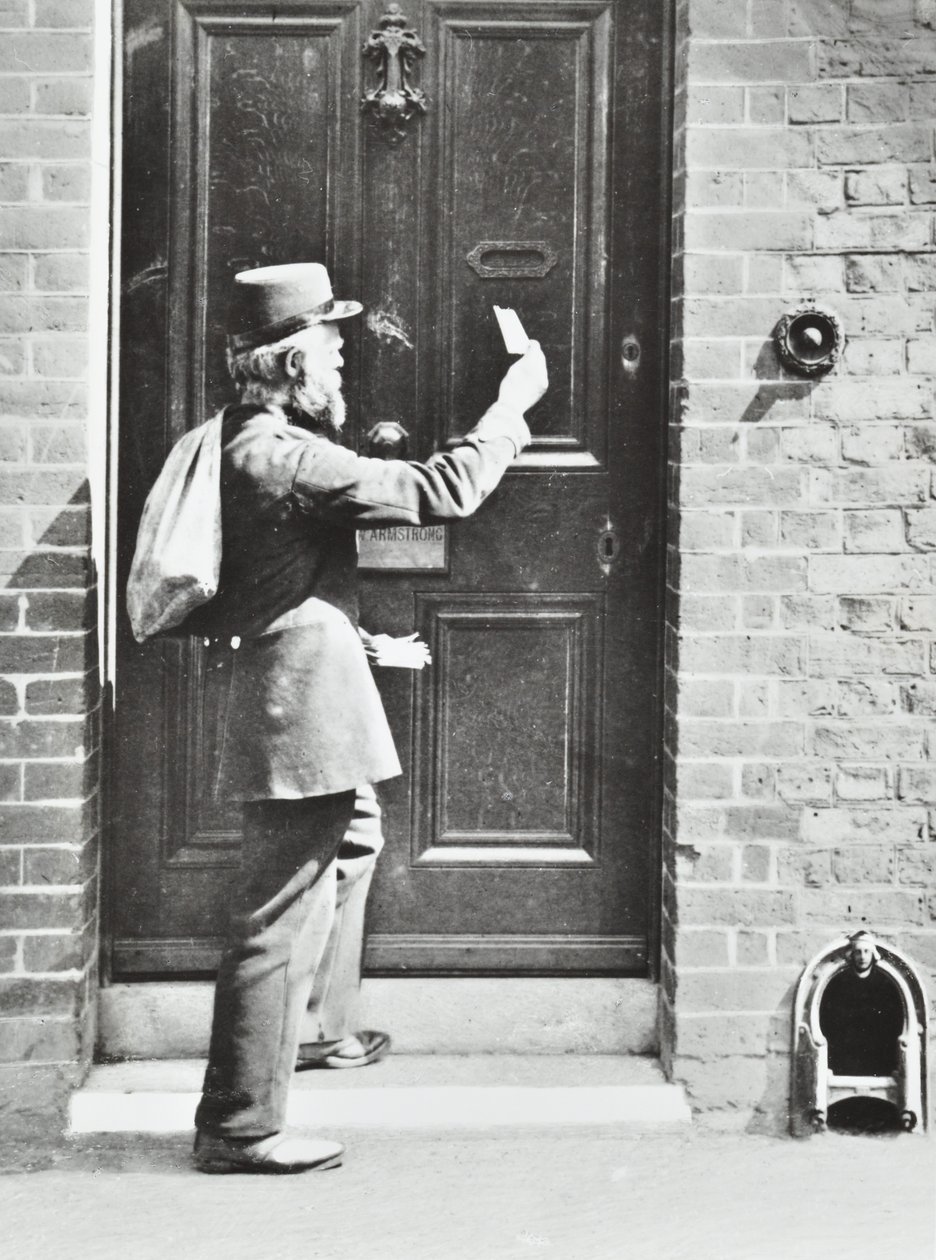 1885年格林威治国王威廉沃克的邮差 作者 英国摄影师