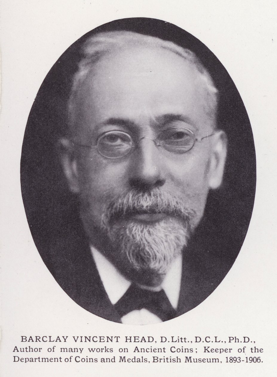 Prominent Men of London: Barclay Vincent Head (b/w photo) 作者 英国摄影师