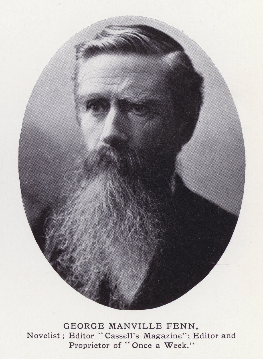 Prominent Men of London: George Manville Fenn (b/w photo) 作者 英国摄影师