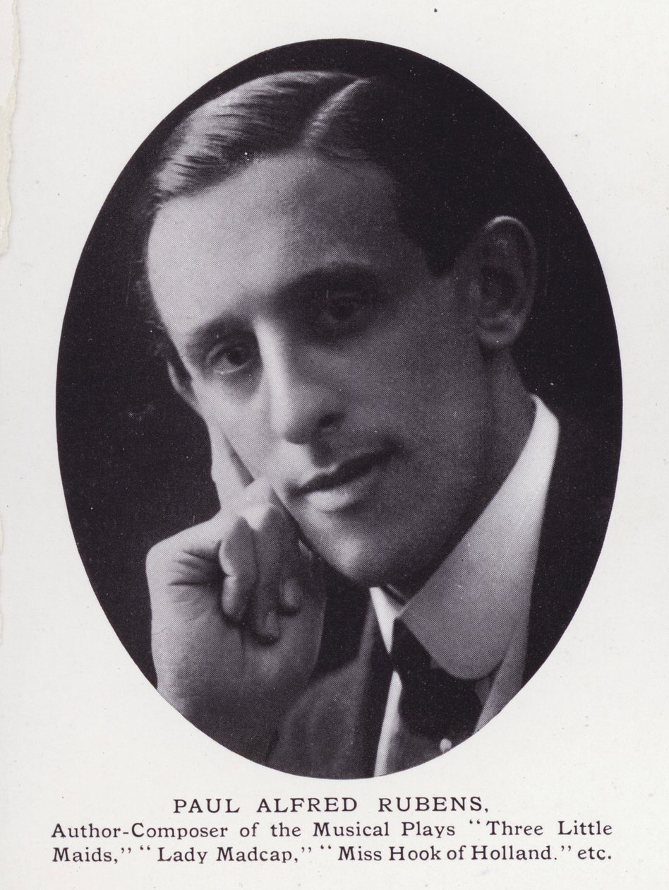 Prominent Men of London: Paul Alfred Rubens (b/w photo) 作者 英国摄影师