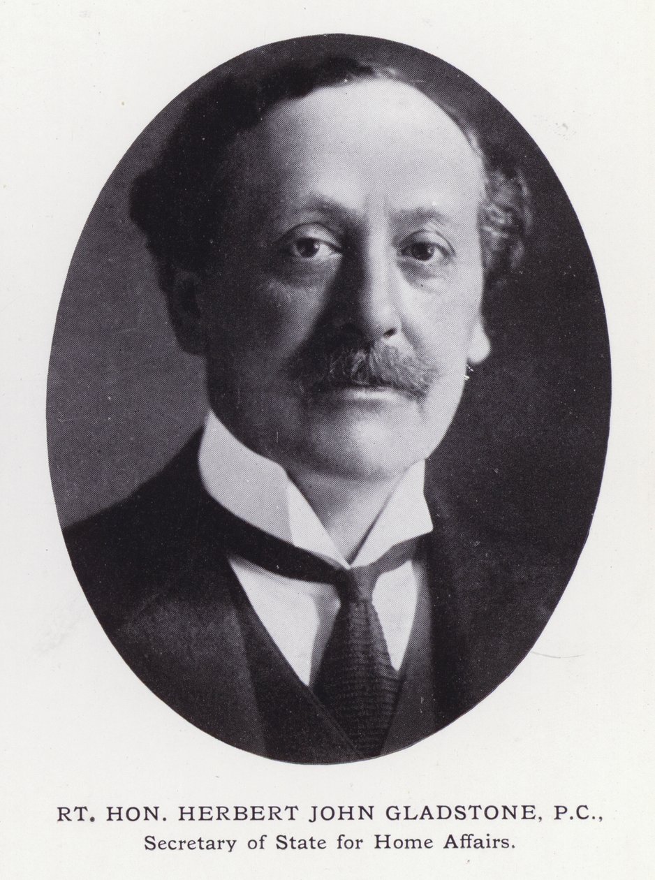 伦敦杰出人物：Rt Hon Herbert John Gladstone（黑白照片） 作者 英国摄影师