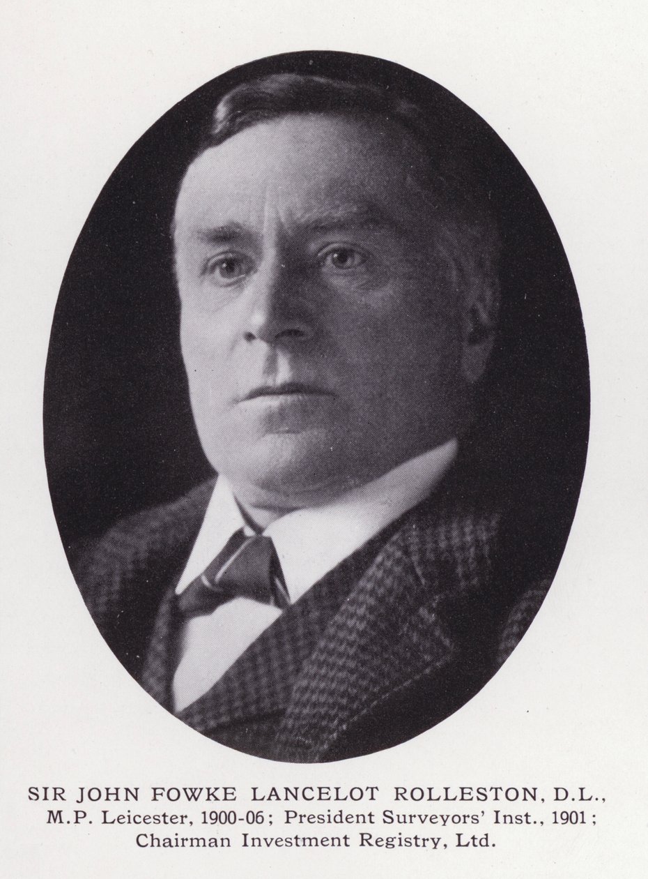 Prominent Men of London: Sir John Fowke Lancelot Rolleston (b/w photo) 作者 英国摄影师