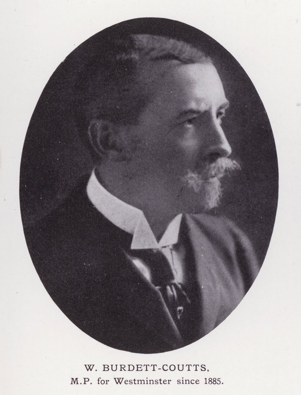 Prominent Men of London: W Burdett-Coutts (b/w photo) 作者 英国摄影师