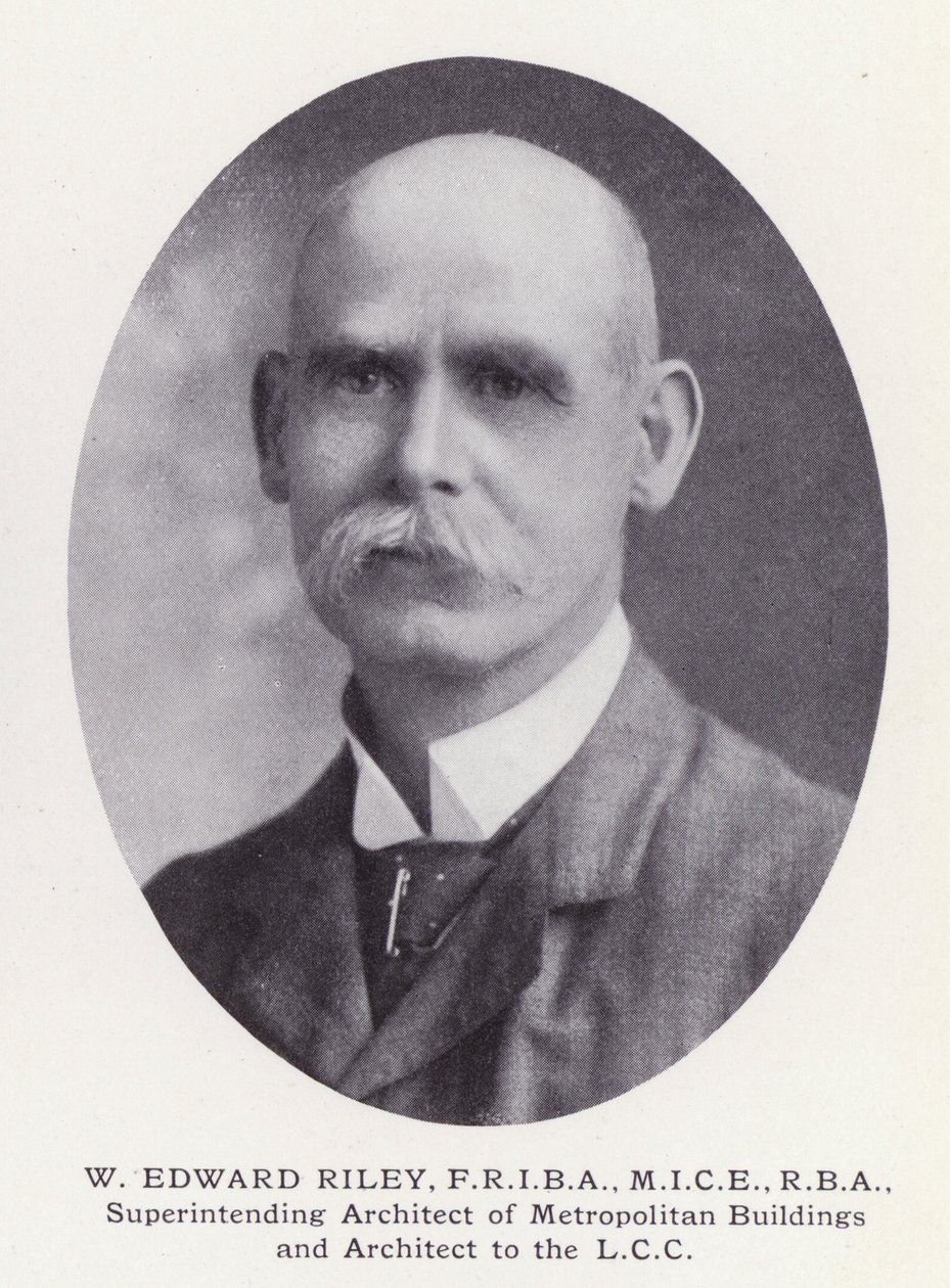 伦敦杰出人物：W Edward Riley（黑白照片） 作者 英国摄影师
