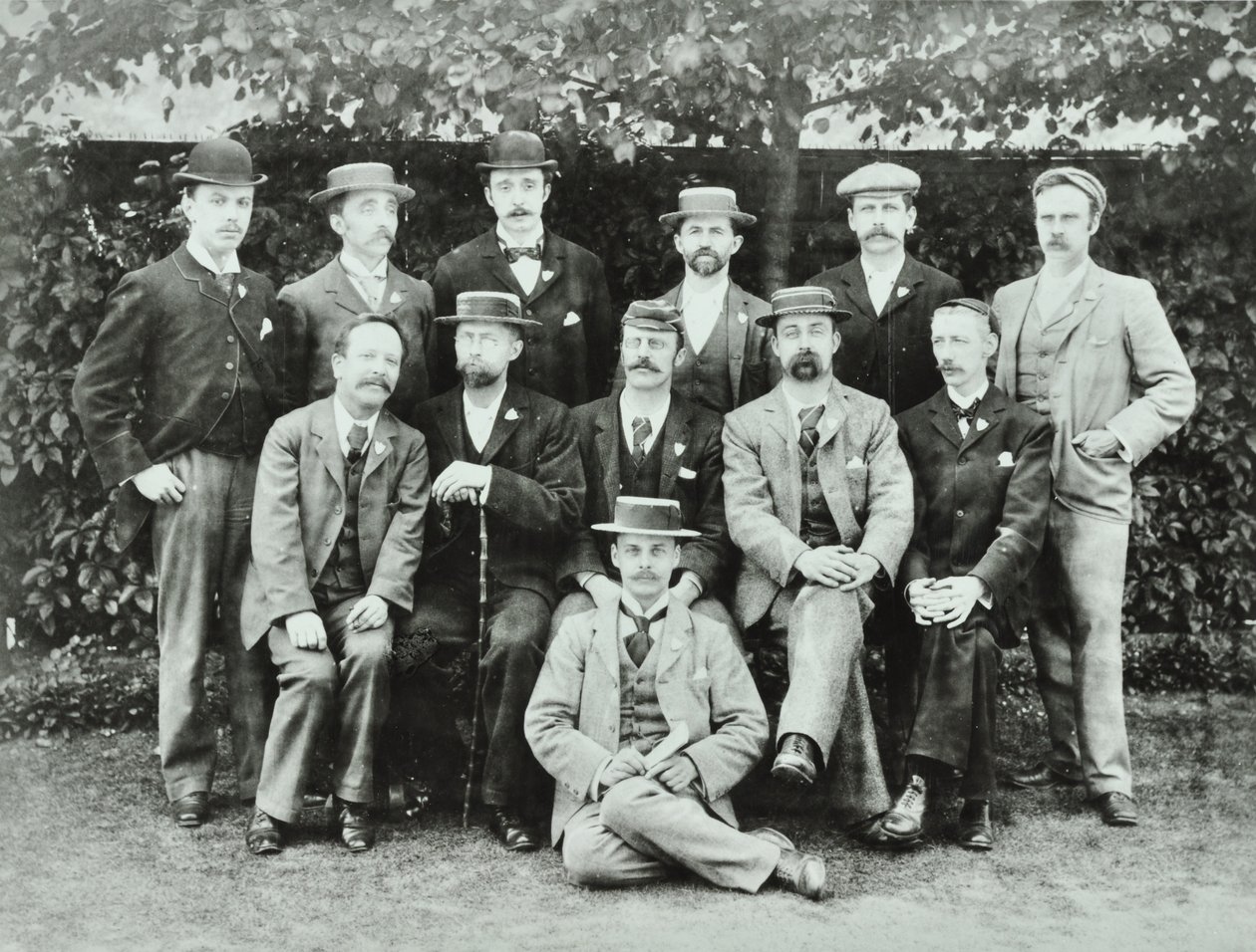 Rosendale Road School：1897年的教师团体 作者 英国摄影师