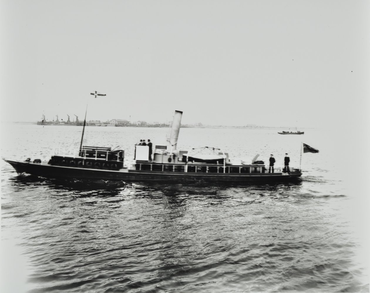 SS Beatrice，1898年泰晤士河上的一艘船 作者 英国摄影师