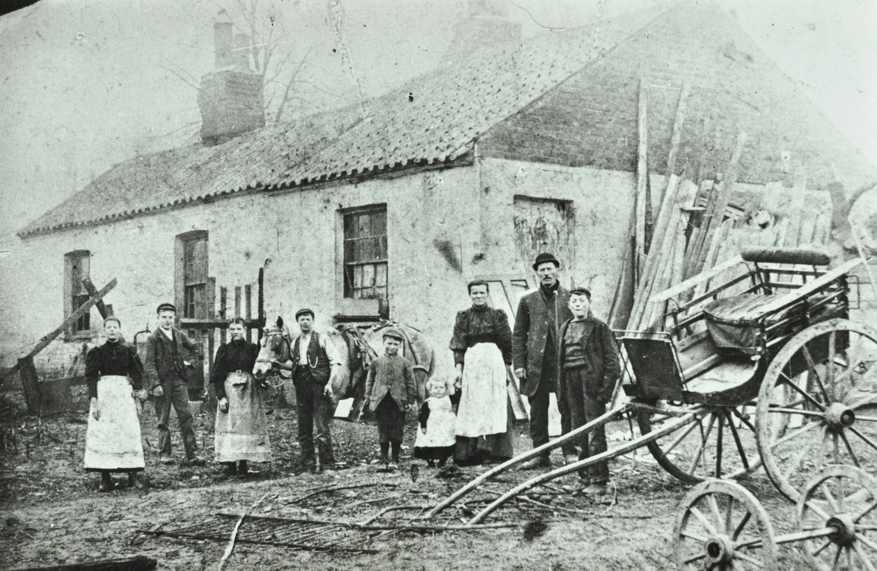 圣戈塔德路：农场小屋，1880年 作者 英国摄影师