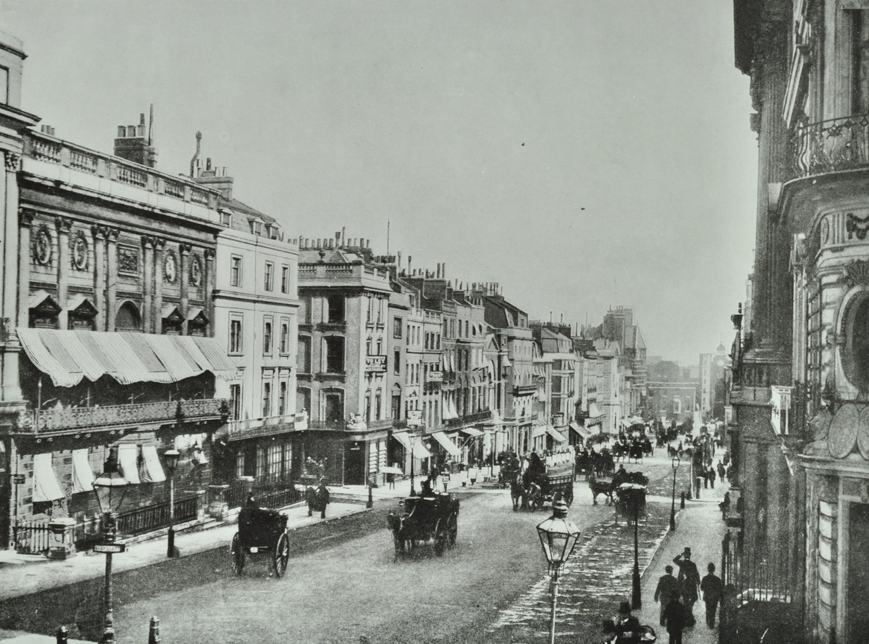 Saint Jamess Street，Westminster LB：向南看，1896年 作者 英国摄影师