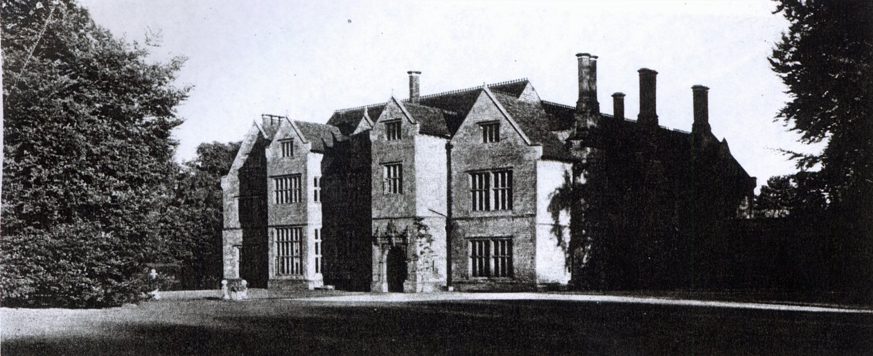 剑桥郡的Sawston Hall，c.1935 作者 英国摄影师