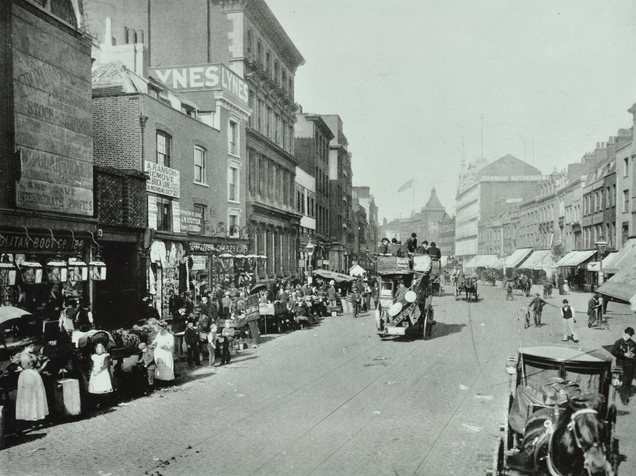 肖尔迪奇大街：向北看，1896年 作者 英国摄影师
