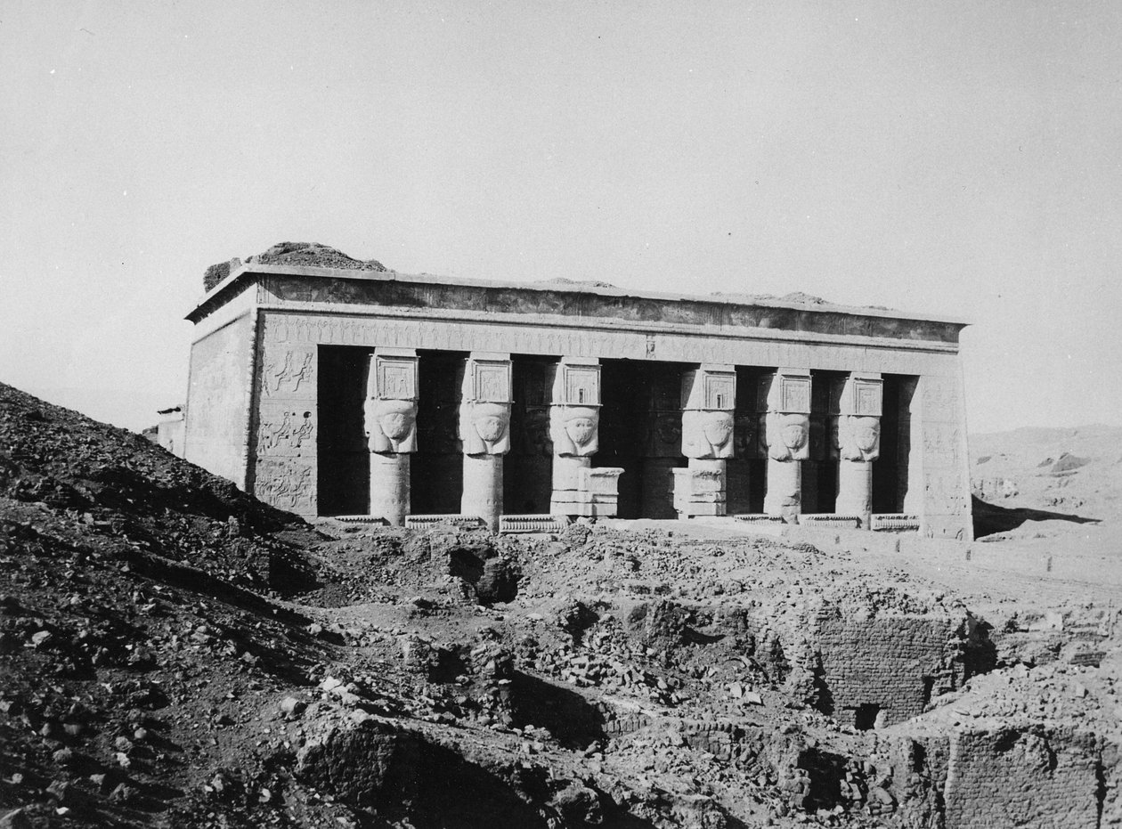 哈托尔神庙，c.1904-05 作者 英国摄影师